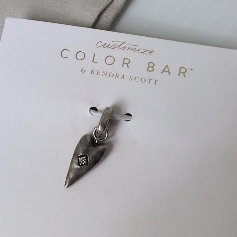 Kendra Scott Charm Pendant Silver - Picture 2 of 7